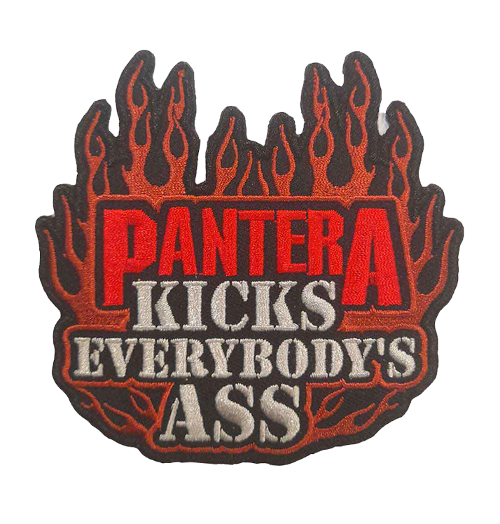 PANTERA - 'Kicks' Patch – Voodoo Print Co.